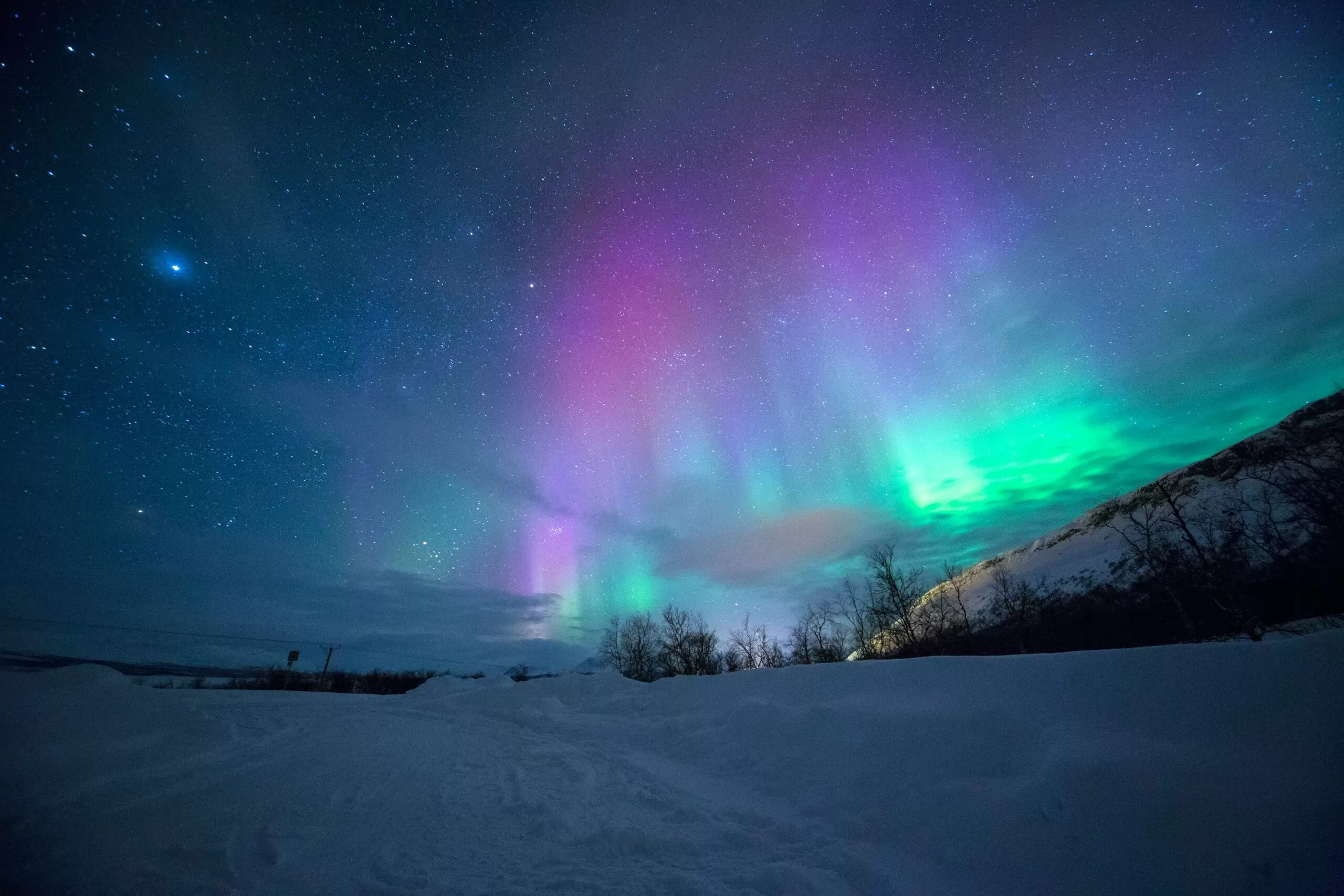 lightscape aurora boreal