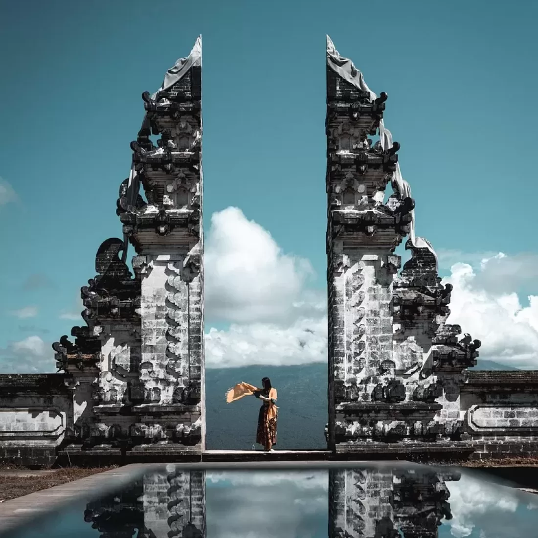 architecture, bali, bali travel, clouds, dancing, emotions, enjoying, females, girl, historical, mountains, nature, old, sky, temple, the temple of lempuyang, top, tourists, travel, travel destination, traveler, woman, women, hd iphone wallpapers, people, bali, bali, bali, bali, bali